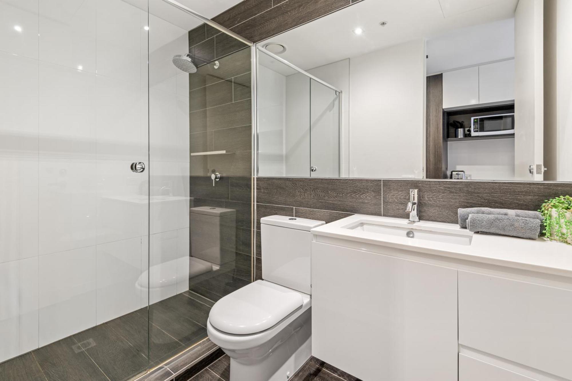 Complete Host Halo Apartments Melbourne Rum bild