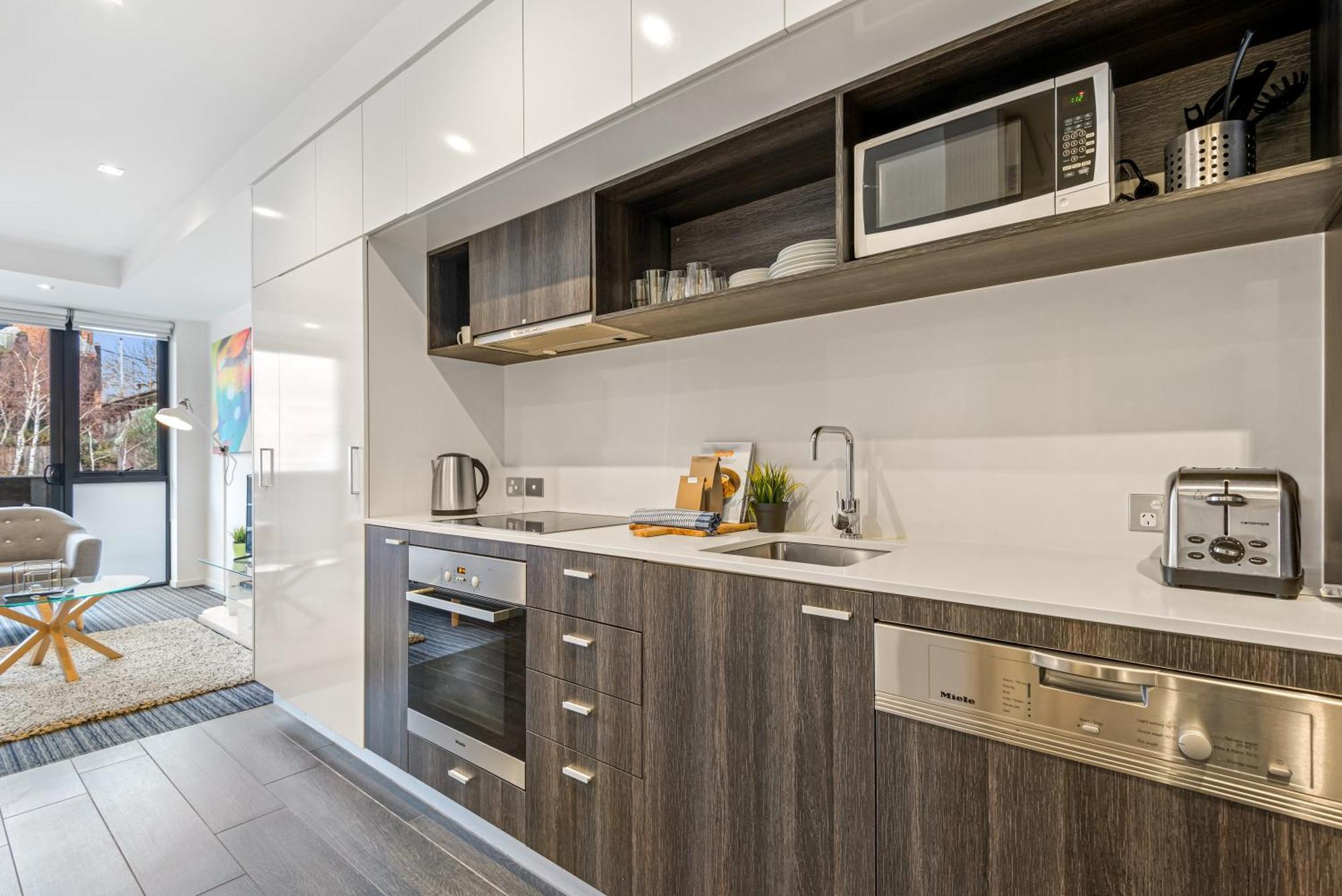 Complete Host Halo Apartments Melbourne Rum bild