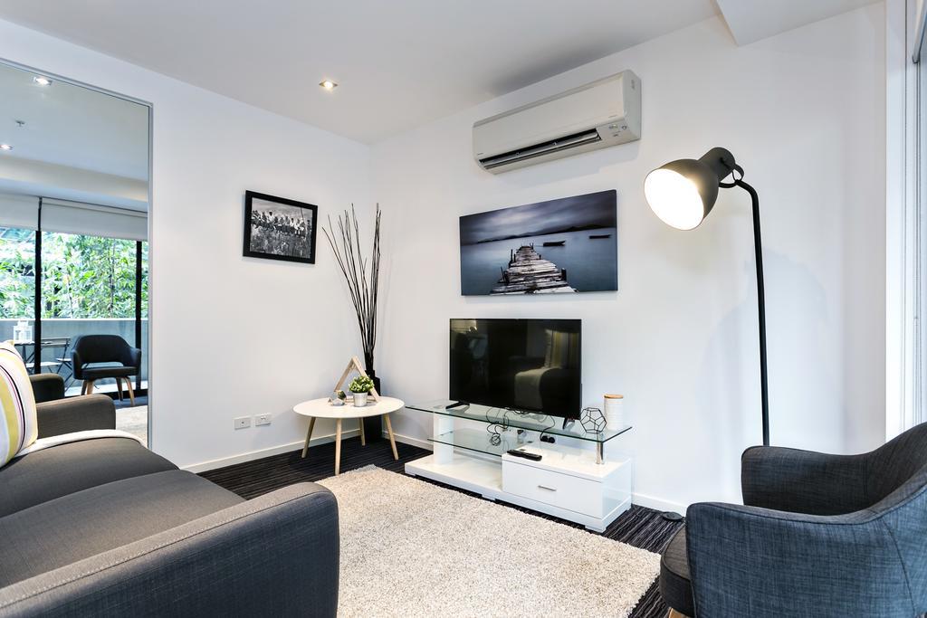 Complete Host Halo Apartments Melbourne Rum bild