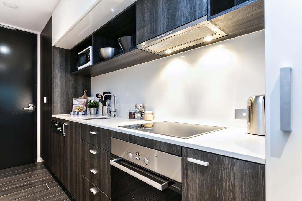 Complete Host Halo Apartments Melbourne Rum bild